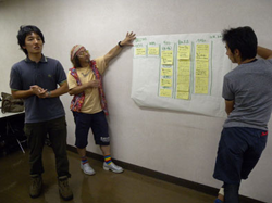 毎月開催しているMTGの様子  人を、街を、音楽でつなぐ市民団体 NPO法人ARCSHIP