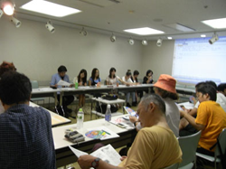 毎月開催しているMTGの様子  人を、街を、音楽でつなぐ市民団体 NPO法人ARCSHIP